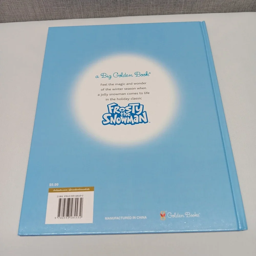 Frosty the Snowman Big Golden Book‎ 2021 First Edition Hardcover Christmas